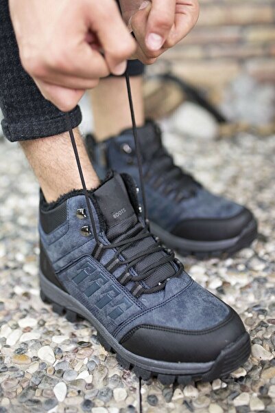 nisa ayakkabı çanta Erkek Kışlık Kaydırmaz Ortopedik Taban Günlük Spor Traking Ayakkabı