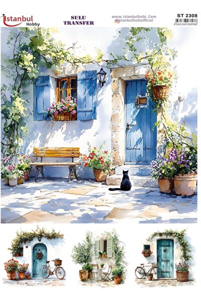 İstanbul Hobi Water Transfer Paper 25X35Cm St-2308