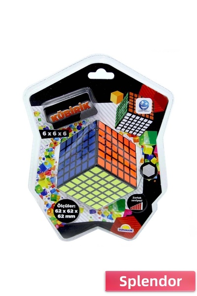 esplendor 6X6X6 Intelligence Cube Brain Exercise Toy
