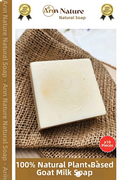 Carlburn # صابون حليب الماعز العشبي الأصلي 100% طبيعي وذو رائحة جميلة للشعر و...