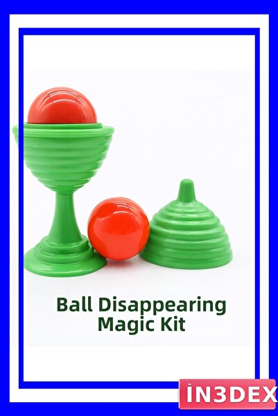 İN3DEX لعبة ممتعة للفوز بالكرة السحرية الخضراء مقاس 7 سم