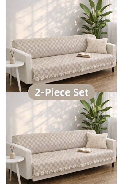 Miracolo Home Βαμβάκι τεμάχια σε πακέτο Κάλυμμα καναπέ Κάλυμμα καναπέ-κρεβάτι...