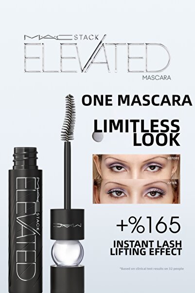 M.A.C Macstack Elevated Mascara / Black Stack