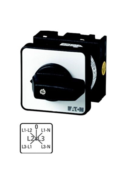 Eaton T0-3-8007/E PAKO ŞALTER (7 POZ VOLTMETRE KOMÜTATÖRÜ)