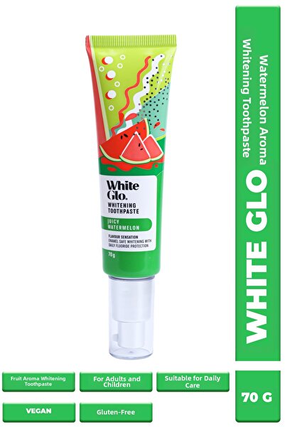 White Glo Gluten-Free Vegan Toothpaste 70 g |   Watermelon Flavored