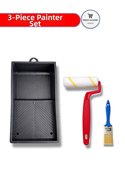 Trend Hobi مجموعة فرشاة الطلاء الدوارة 10 سم