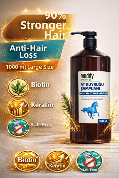 Muddy Ponytail Shampoo - Stylish and Comfortable