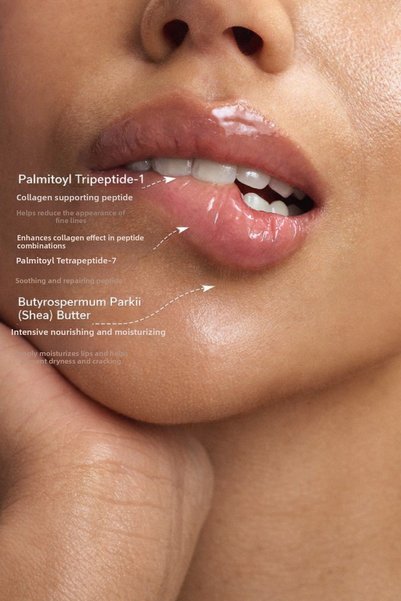 True Bee Intensive Lip Moisturizer Fine Line Reducer Gloss Smoothing Peptide Lip Recovery Balm