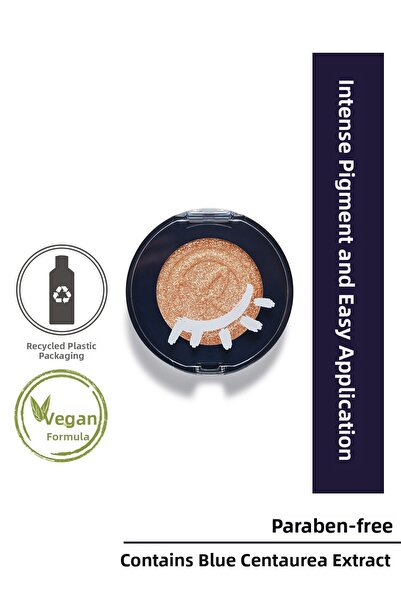 Yves Rocher ظل عيون عضوي لامع مكثف اللون ولامع بلمسة نهائية معدنية لامعة - دو...