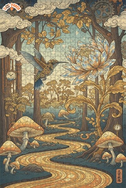 Esranın Dünyası لغز خشبي رائع من فانتاستيك أورماند ميكانيكال فيلتر فلوييرز آن...