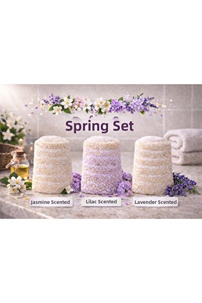 Lavandula لافندر، ياسمين، ليلك، ألياف قرع طبيعية ذاتية الصنع مع صابون (تأثير ...