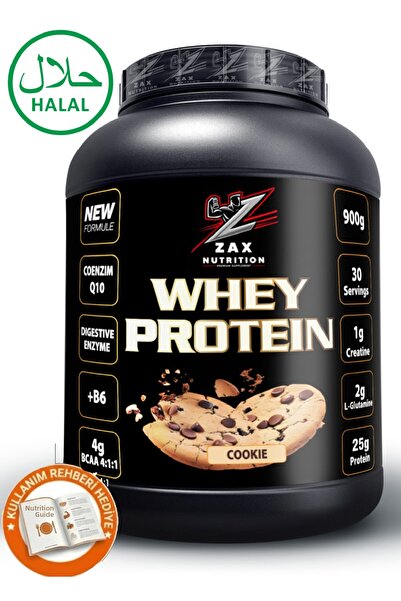 zax nutrition بروتين مصل اللبن بنكهة الكوكيز 900 جرام