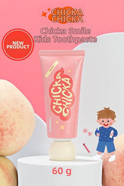 Kundal معجون أسنان الأطفال بيتشيستينغ، يحمي من اللون والتسوس