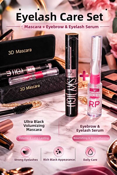 ASG Premium Mascara for Ultra Volume and Fully Defined Lashes (Eyebrow and La...