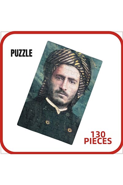 ZERYA Pazil Bi Kurdî Qazi Muhammed - Kurdish Puzzle Jigsaw (130 Pieces - A3)