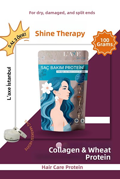 Professional Laxe İstanbul Shine Therapy for Dry, Lusterless Hair |   Hair Ca...