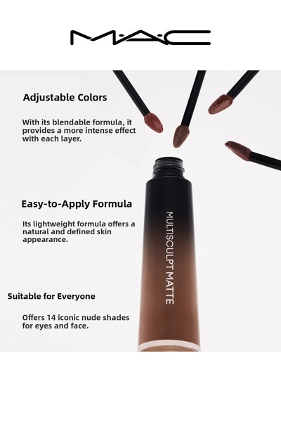 M.A.C Multisculpt Matte Liquid Color Multi-Purpose Liquid Matte Contour and Eyeshadow - Cool Spice