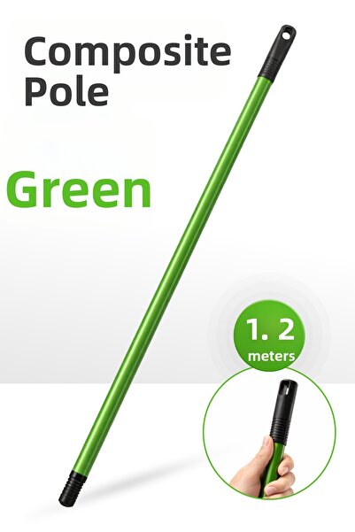 Badem10 (1 Piece) 1365 Green Coated 1.2 m Composite Pole Paint Brush Decorati...