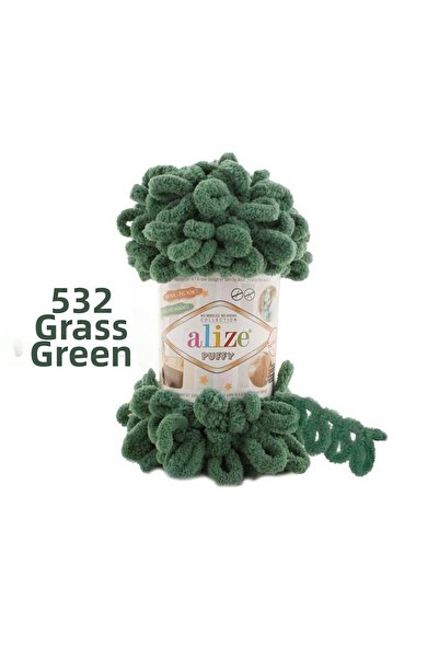 Alize Puffy Hand Knitting Yarn (with Large Loop)