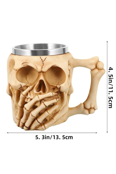 Livenda I Don'T Know Steel Mug