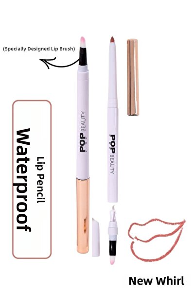 POP Beauty قلم تحديد الشفاه، مقاوم للماء، قابل للرفع، مقاوم للماء - نيو ويرل ...