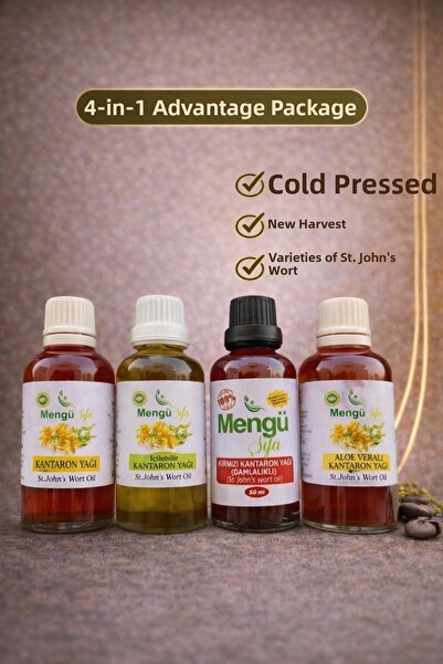 mengü şifa St. John's Wort 4-Pack Oil Type - 200ml