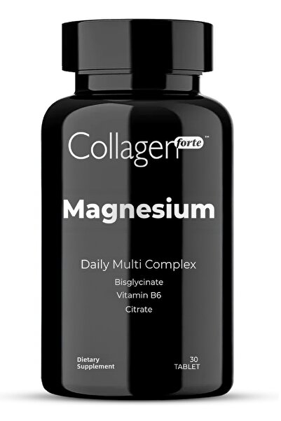 Collagen Forte Platinum Magnesium Complex 30 Tablets 500 Mg Bisglycinat, Citr...