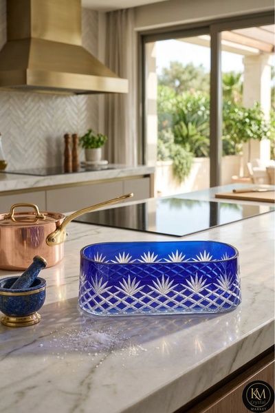 Kristal Market نمط شرابة إزمير المصنوع يدويًا من الزئبق