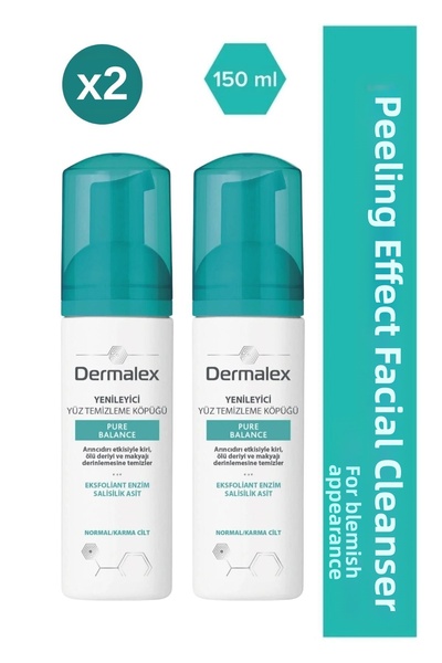 dermalex Pure Balance Renewing Facial Cleansing Foam 150 ml - Advantageous Pa...