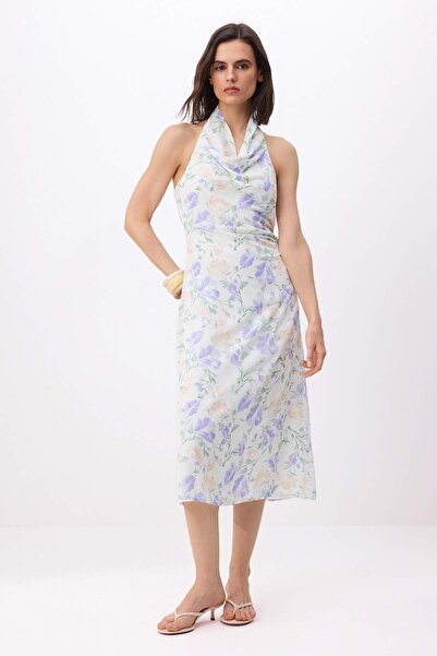 Trendyol Kollektion Mehrfarbiges, geblümtes, mit Pailletten besetztes, gefütt...