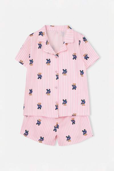 TRENDYOLKIDS Rosa Pyjama-Set TKDSS26PT00022