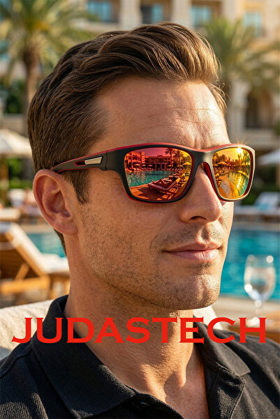 JUDAS G28 Polarized Driving Sports Activity Sunglasses - Mirrored Glass