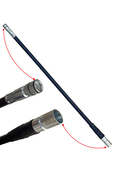 Oleomac Bp 453 Ergo Siyah Şaft Hortumu Boş Bilyasız