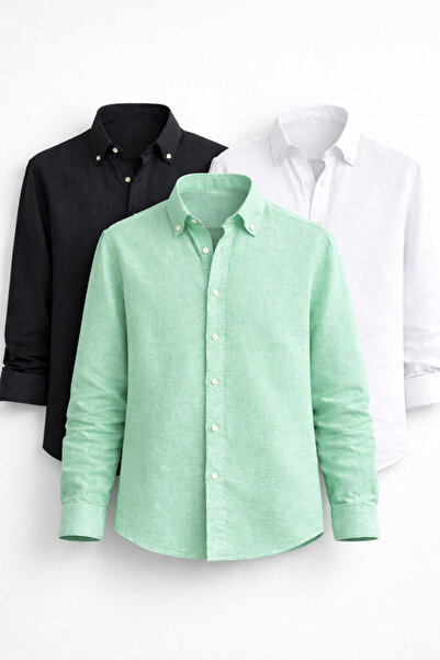 legends butik Set de cămăși Sofia in din bumbac piese pentru bărbați – Modern...