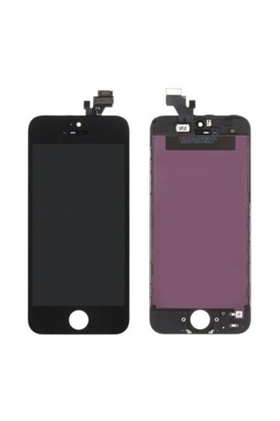 SDT شاشة LCD تعمل باللمس لهاتف iPhone 5 (أسود)