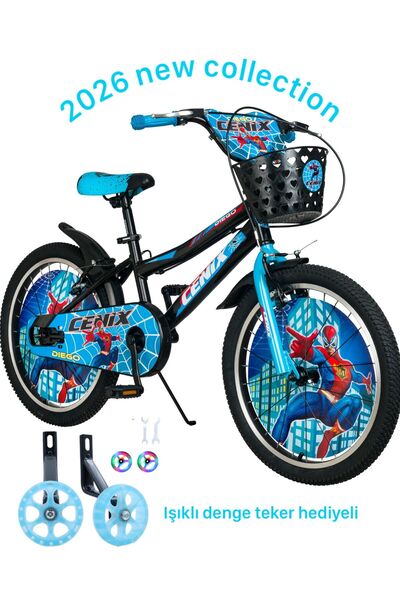 Cenix 20 Jant Bisklet Işıklı Yan Teker Hediyeli 2026 Model Erkek Bisikleti Al...