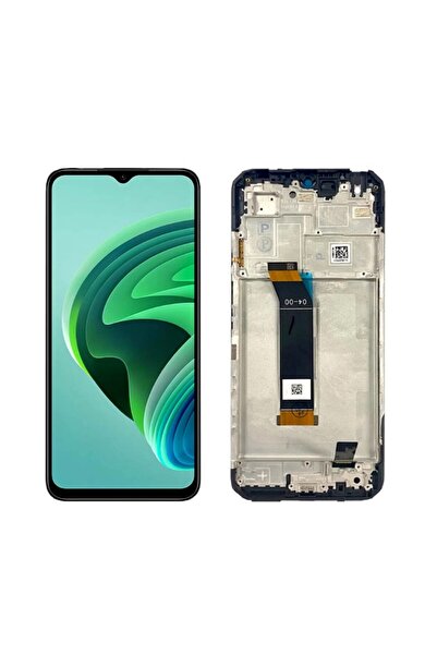 OEM Redmi Note 11E شاشة تعمل باللمس شرائحية (أسود)