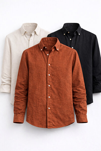 legends butik Set de cămăși Sofia in din bumbac piese pentru bărbați – Modern...