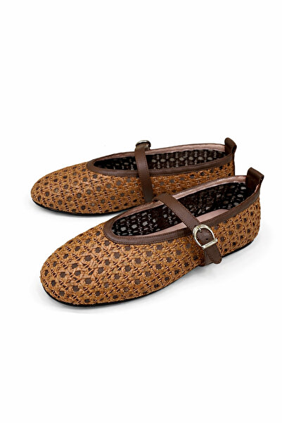 evva shoes Günlük Çok Rahat Hasır Babet