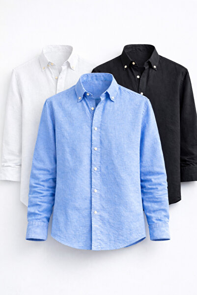 legends butik Set de cămăși Sofia in din bumbac piese pentru bărbați – Modern...