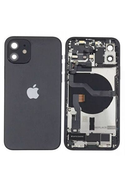 Genel Markalar iPhone 12 FULL Dolu Kasa (Siyah)