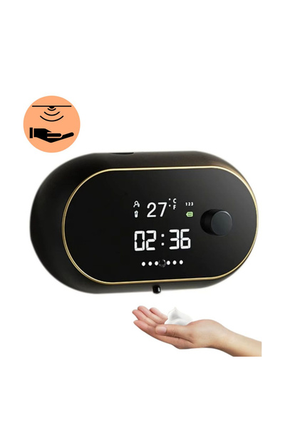 CLAUSTEEL Dozator automat de spumă, 500 ml, senzor tactil, LED temperatură/ti...