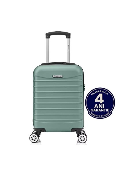 Quasar & Co. Troler de cabina Line,40x30x20cm,Troller bagaj de mana,valiza ca...