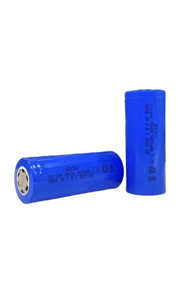 Genel Markalar ICR26650 Li-Ion 3.7V 5000mAh 3C Şarjlı Pil TG/Tmy 222935