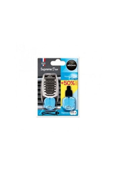 Aromacar Odorizant auto Aroma Device cu reumplere Car Supreme Slim, Aqua