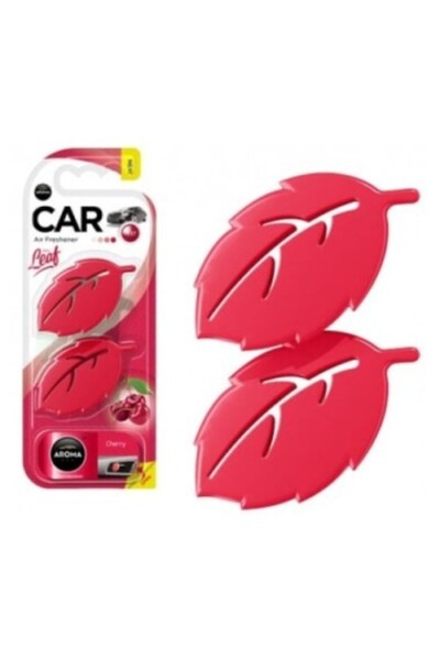 Aromacar Odorizant auto Aroma Car Leaf 3D Cherry