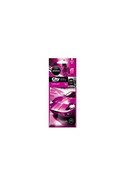 Aromacar Odorizant auto Aroma Car City Card cu gumă de mestecat