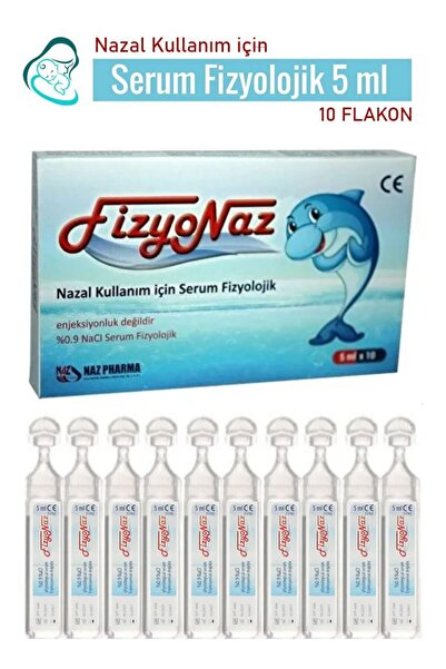 Jenbol Serum Fizyolojik Damla 5 Ml x 10 Flakon