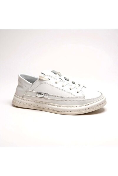 Bulldozer Women's Leather Casual Shoes 260752 - White - 37