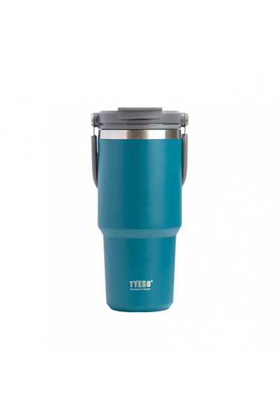 Tyeso DailyNeed ترمس ستانلس ستيل مفرغ 750 مل أزرق